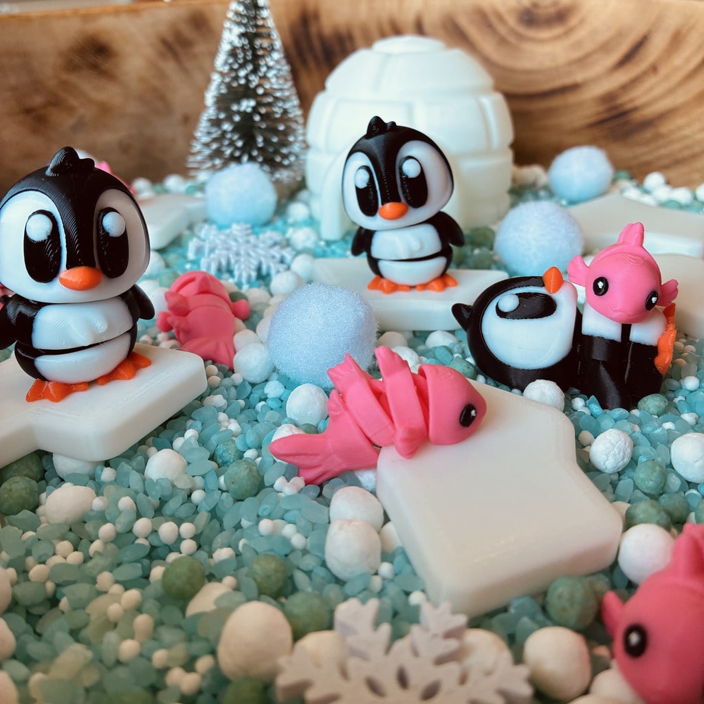 Penguin Paradise - Pour & Play – Lex and Fox